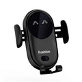 360° Car Phone Holder with 10W Wireless Charging – Auto-Clamp